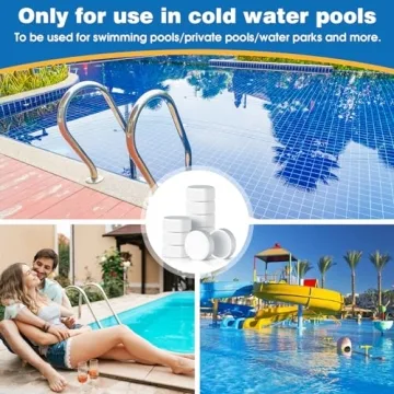 Aqua Pura Chlorine Tablets for All Pool Types, Long-Lasting