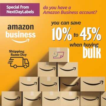 500 “Thank You for Supporting Our Business” Stickers. 1.5 inch Round. Printed in White Ink on Brown Kraft Paper.