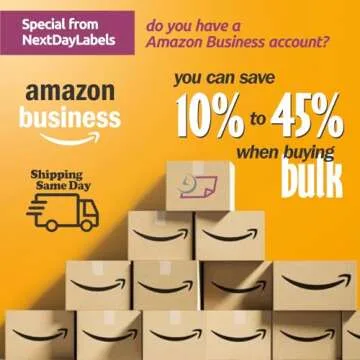 500 “Thank You for Supporting Our Business” Stickers. 1.5 inch Round. Printed in White Ink on Brown Kraft Paper.