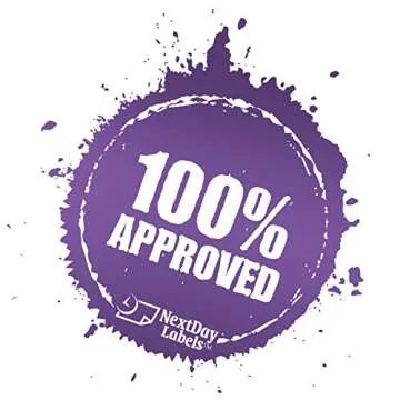 500 “Thank You for Supporting Our Business” Stickers. 1.5 inch Round. Printed in White Ink on Brown Kraft Paper.