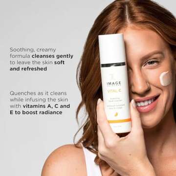 IMAGE Skincare Vital C Hydrating Facial Cleanser for All Skin Types