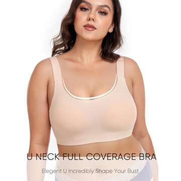Gailife Wireless Push Up Bra for Everyday Comfort