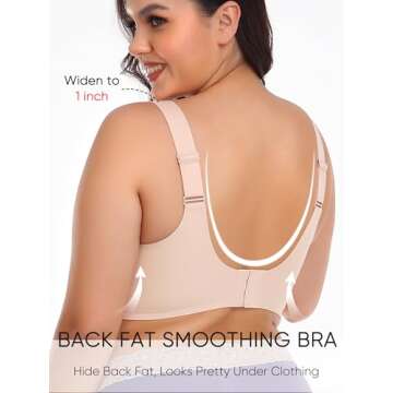 Gailife Wireless Push Up Bra for Everyday Comfort