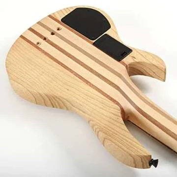 Batking Electric Ubass - 4 String Ukulele Bass with Gig Bag