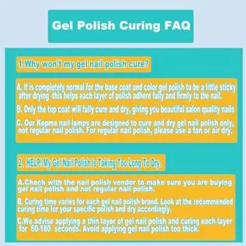 Kepma UV LED Nail Dryer Mini lamp Portable Curing Light for Gel Nail Polish,6w(White)