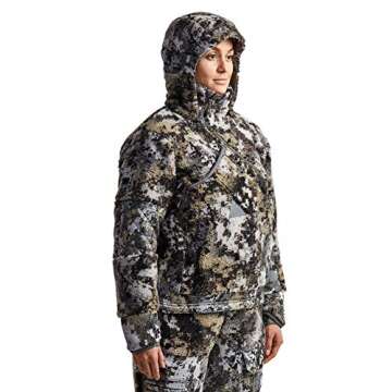 SITKA Gear Women's Hunting Hooded Windstopper Insulated Elevated II Fanatic Jacket, Medium, (50244-EV-M)