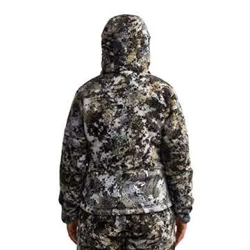 SITKA Gear Women's Hunting Hooded Windstopper Insulated Elevated II Fanatic Jacket, Medium, (50244-EV-M)