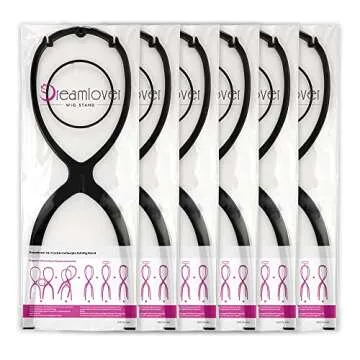 Dreamlover Wig Stand, Wig Head Stand, 6 Pack