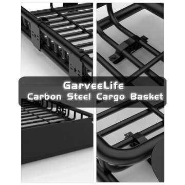 Heavy Duty GarveeLife Roof Rack Carrier Basket