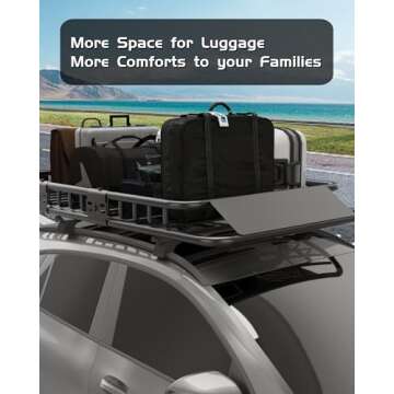 Heavy Duty GarveeLife Roof Rack Carrier Basket