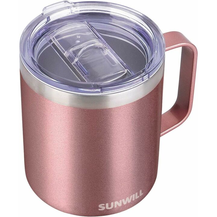 Rose Gold 14oz Insulated Coffee Travel Mug