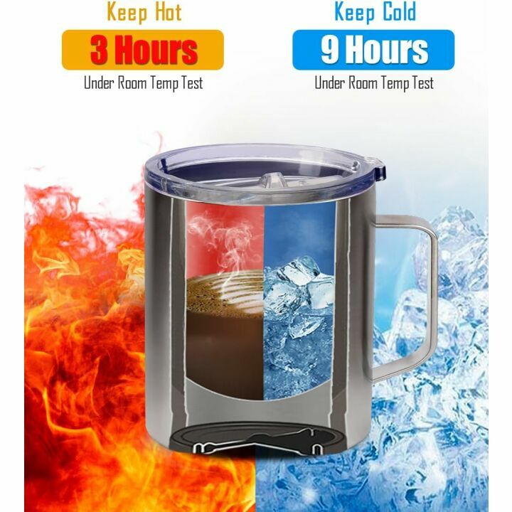 Rose Gold 14oz Insulated Coffee Travel Mug