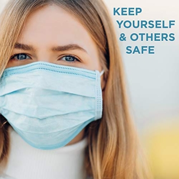 Jumbl Face Mask 50 Pack - Comfortable Disposable Masks