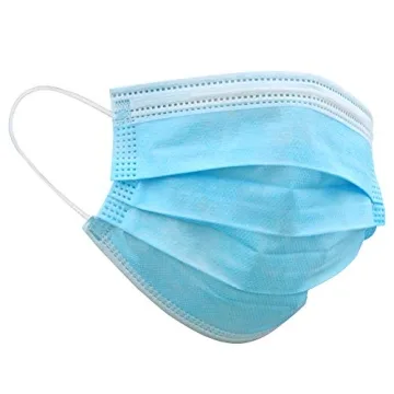 Jumbl Face Mask 50 Pack - Comfortable Disposable Masks