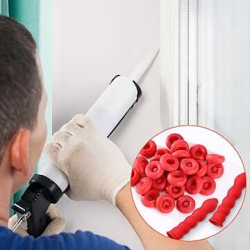 MARFOREVER Caulk Caps - 20 Pack Durable Sealing Solution for Caulk