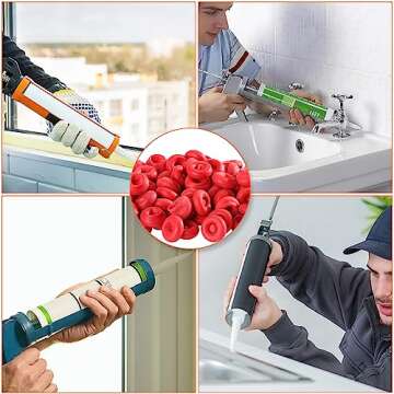 MARFOREVER Caulk Caps - 20 Pack Durable Sealing Solution for Caulk