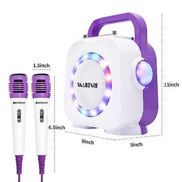 Portable Karaoke Machine for Kids - Fun & Bluetooth Ready