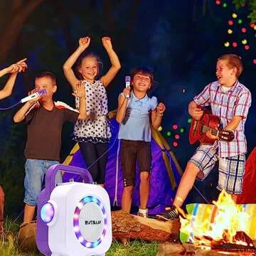 Portable Karaoke Machine for Kids - Fun & Bluetooth Ready