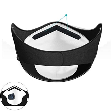 Rsenr Air Purifying Mask with Fan for Outdoor Protection
