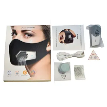 Rsenr Air Purifying Mask with Fan for Outdoor Protection