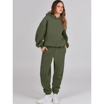 Chic ANRABESS Women's Oversized Hoodie Jogger Set Online