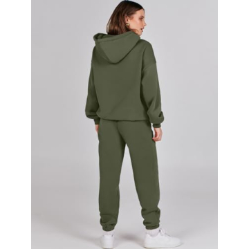 Chic ANRABESS Women's Oversized Hoodie Jogger Set Online