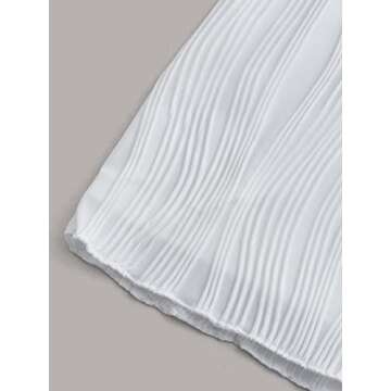 WDIRARA Women's 2 Piece Outfit Twist Front Asymmetrical Hem Crop Tube Top and Bodycon Skirt Set White S