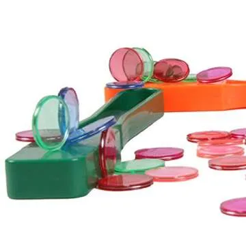 Hand2mind Magnetic Chips Kit - Fun Math Counters for Kids