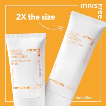 Innisfree SPF 36 Sunscreen Invisible Hydrating Protection