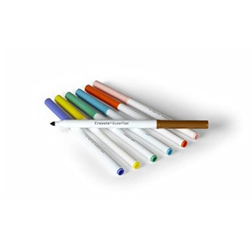 Crayola Super Tips Washable Markers Set of 20 Colors