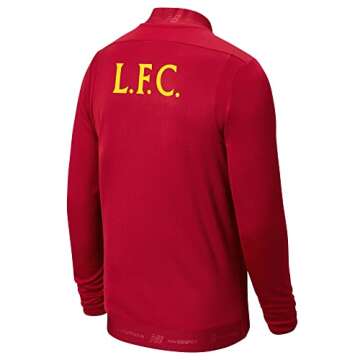 Liverpool FC Red Polyester Mens Soccer Training Pre Game Jacket 2019/2020