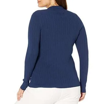 Dara Slim-Fitted Women's Polo Sweater - Stylish & Versatile