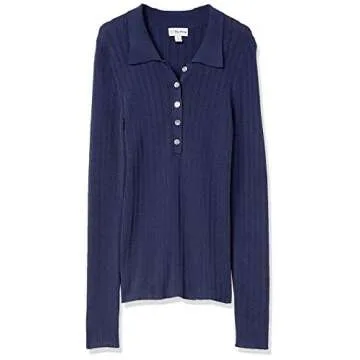 Dara Slim-Fitted Women's Polo Sweater - Stylish & Versatile