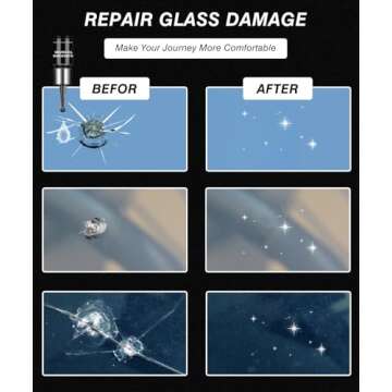 Noico Solutions Windshield Repair Kit for Chips and Cracks