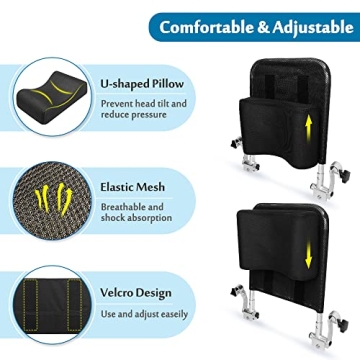 Wheelchair Neck Support Pillow for Head Stabilization