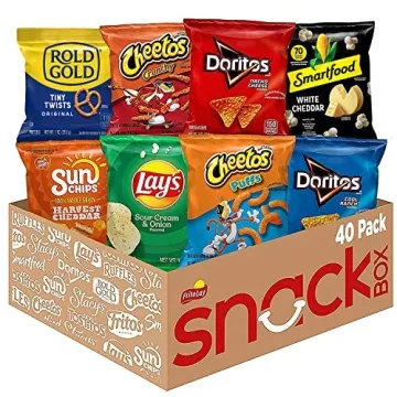 Frito Lay Fun Times Mix Variety Pack - 40 Snacks for Parties