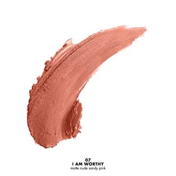 Milani Bold Color Statement Matte Lipstick - I Am Worthy (0.14 Ounce) Vegan, Cruelty-Free Bold Color...