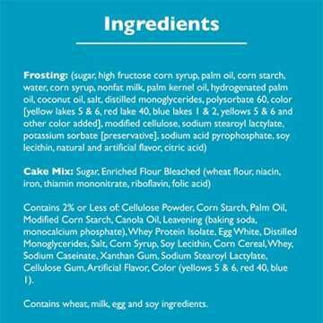 Betty Crocker Mug Treats Rainbow Chip Cake Mix with Frosting, 4 Servings, 13.9 oz. (Pack of 6)