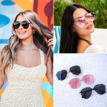 WearMe Pro Polarized Aviator Sunglasses | Stylish UV Protection