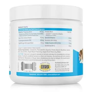 Glandex Anal Gland Soft Chew Treats with Pumpkin for Dogs Digestive Enzymes, Probiotics Fiber Supple...