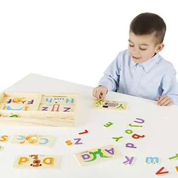 Melissa & Doug ABC Picture Boards for Preschool Learning