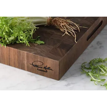 Cangshan Thomas Keller Walnut End-Grain Cutting Board 16x22