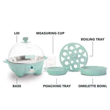 Dash Rapid Egg Cooker for Perfect Eggs Every Time