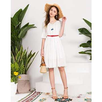 Elegant Adjustable Tronjori Women's Leather Belts in 2 Colors