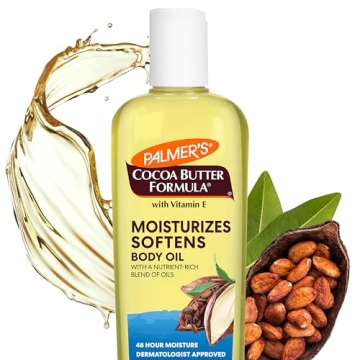 Cocoa Butter Body Oil for Glowing Hydrated Skin