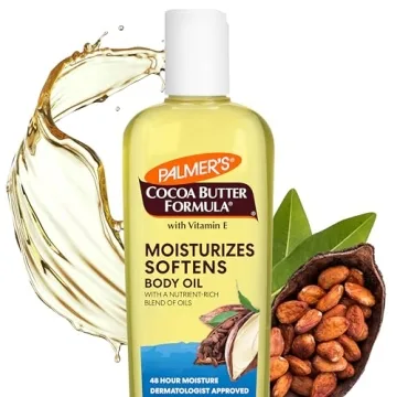 Palmer's Cocoa Butter Moisturizing Body Oil with Vitamin E, Radiant Looking Glow and Skin Hydration,...