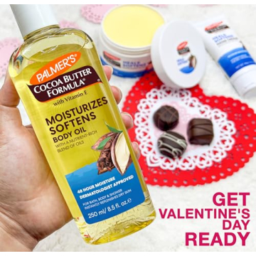 Cocoa Butter Body Oil for Glowing Hydrated Skin