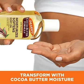 Cocoa Butter Body Oil for Glowing Hydrated Skin