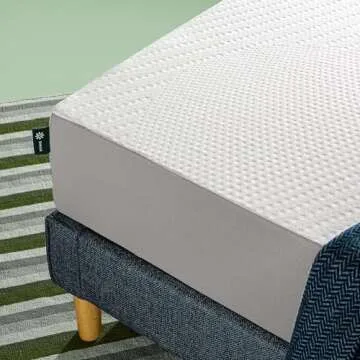 ZINUS Cooling Essential Memory Foam Mattress, King, White