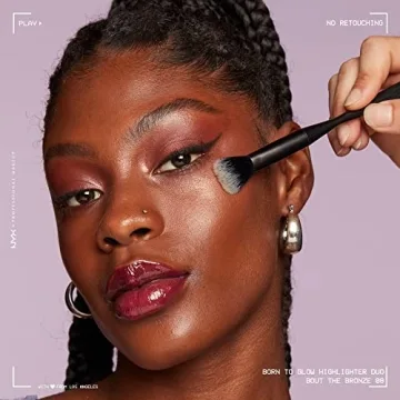 NYX Born To Glow Icy Highlighter Duo for Radiant Skin